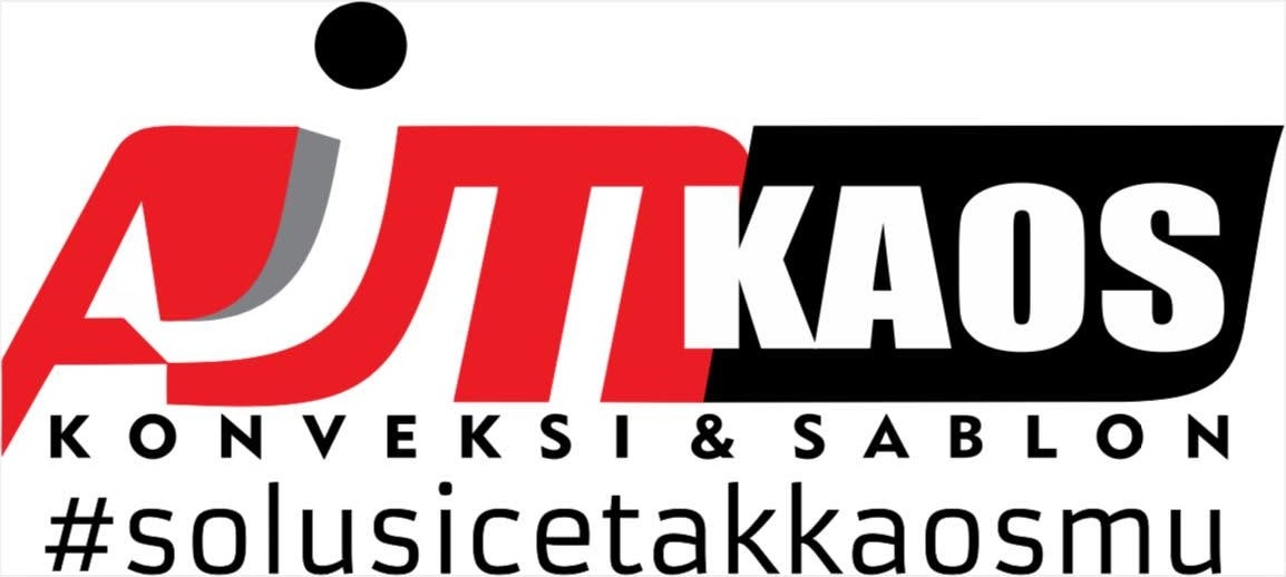 Logo AJM Kaos Konveksi dan Sablon